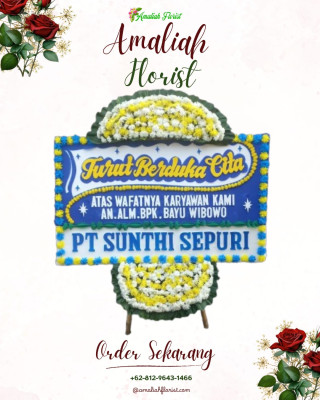 Papan Bunga Duka di Gendereh