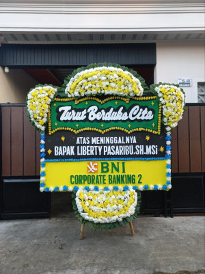 Papan Bunga Duka di Gendereh