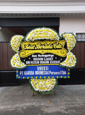 Papan Bunga Duka di Gendereh