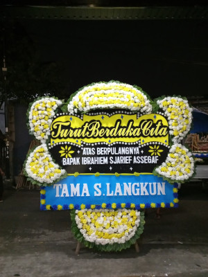 Papan Bunga Duka di Gendereh