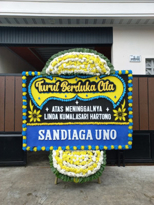 Papan Bunga Duka di Gendereh