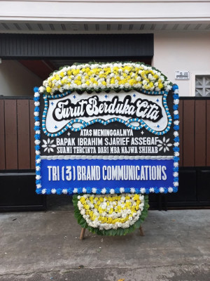 Papan Bunga Duka di Gendereh